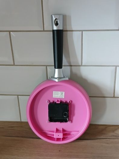 Fried Egg Frying Pan Clock