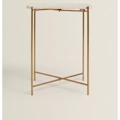 Zara home marble side table