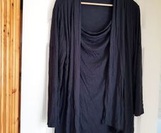 Brown Top/Cardigan- Size 14
