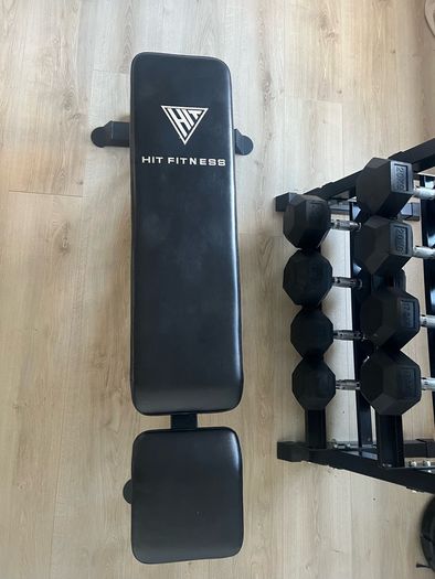 Weights and Bench Dumbbell Bundle