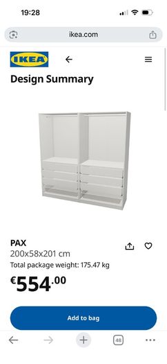 Ikea Pax Wardrobe