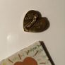 Vintage gold heart -  Variety Club -  brooch New Image 2