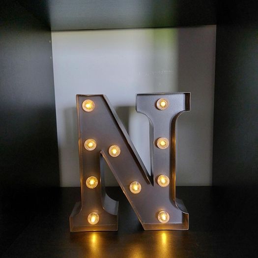 M&S Light up letter N