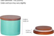 Brand New HASAYAKI Storage Jars, Set of 3 Stackable Ceramic Canisters 220 ml x3