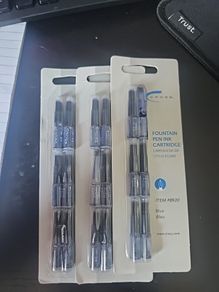 Cross fountain pen refills