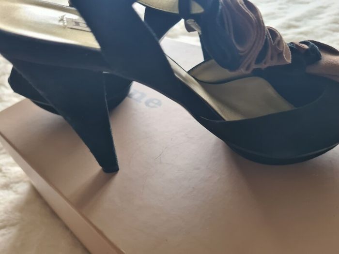 Dune black sandal