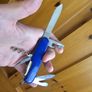Vintage Elinox Stamp Discontinued Victorinox 91mm Standard model with Modern handles installed Image 2