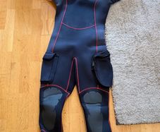 Hollis SD7 7mm Semi-Dry Diving Suit Size L Scuba / Cold Water