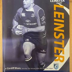 2009 Leinster v Cardiff Blues - Magners League Programme