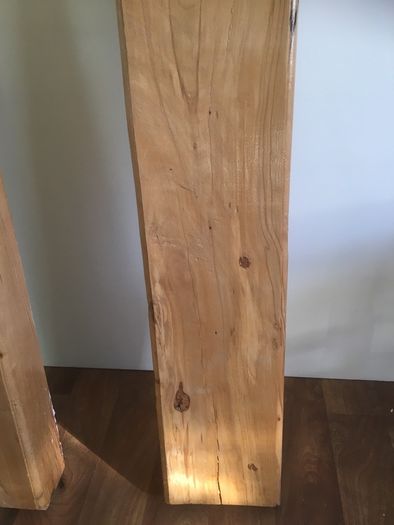 Spalted beech Mantle supports
