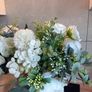 wedding flowers bride and 1 bridesmaid faux flowers Image 5