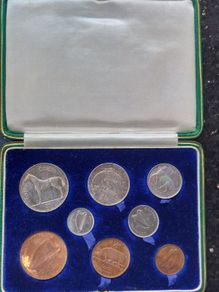 stunning 1928 proof set