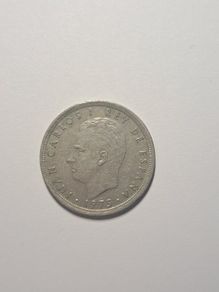 Spain 5 pesetas coin