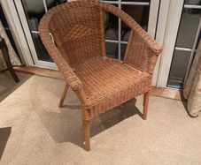 Wicker chair
