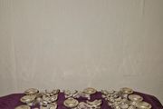 Collection of 11 Vintage Chinese Dragon chopstick and spoon holder
