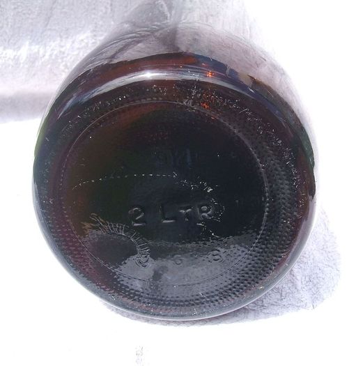 BRITISH DRUG HOUSES LTD (BDH) - a vintage large brown glass bottle (1960's or earlier). About 11" high. PRICE REDUCED.