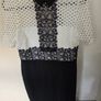 black/white dress Image 4