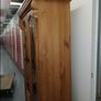Solid wood Display Cabinet/ Book Case with double doors, shelves and storage. Image 7