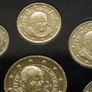 Vatican 2010 euro coins set & St Peters medal 24k Gold plated & Rhodium gilt limited edition Image 7