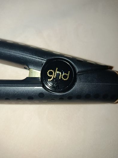 GHD V-Gold Hair Straightener Classic Professional styler,Platinum Black