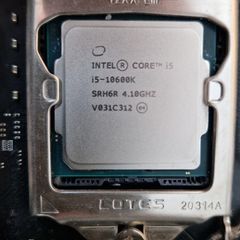 Intel i5-10600k CPU with Motherboard