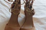 Camel Suede Sandals