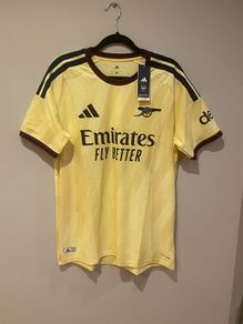 Arsenal adidas 26/27 Authentic Third Shirt Large Calafiori 33