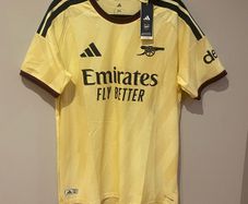 Arsenal adidas 26/27 Authentic Third Shirt Large Calafiori 33