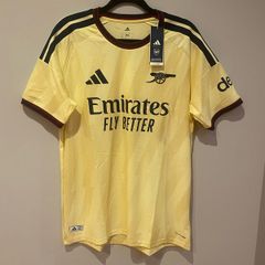 Arsenal adidas 26/27 Authentic Third Shirt Large Calafiori 33