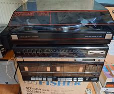 fisher sanyo turntable radio studio standard tac m20