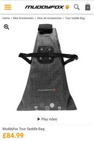 Muddy Fox Tour Saddle Bag. New