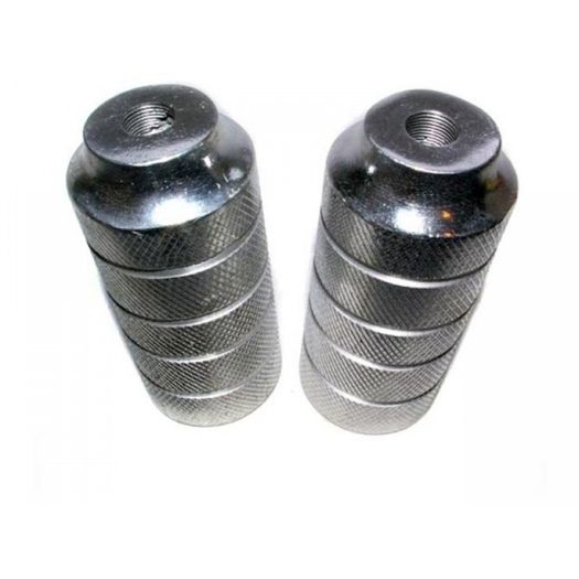 Oversize Aluminium BMX Stunt Grind Pegs For 14mm Axles - Black