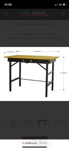 Portable Folding Workbench