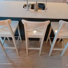 Kitchen island stools.