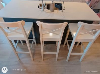 Kitchen island stools.