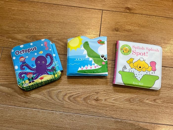 Baby bath books
