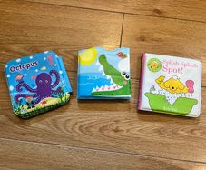 Baby bath books