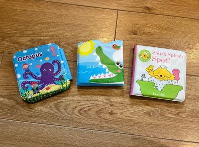 Baby bath books