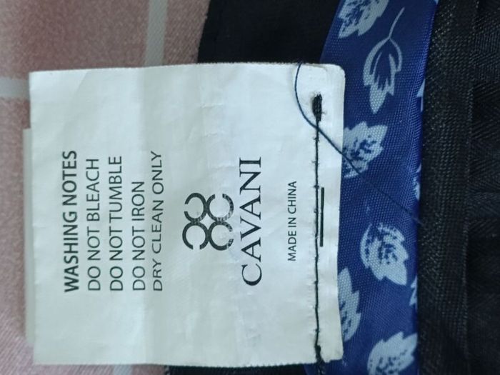 House of Cavani Mens Grey and Blue Checked Trousers Size 32