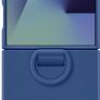 Samsung Silicone Case with Ring Folding Silicone Case with Ring for Galaxy Z Flip7, Blue,original Image 3