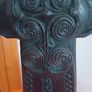 Bronze Sculpture.Replica VIII Century Celtic Cross of Athlone. Image 2