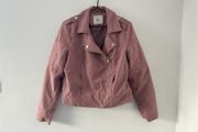 Jacqueline de Yong Pink Ladies Jacket Size 10