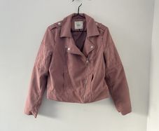 Jacqueline de Yong Pink Ladies Jacket Size 10