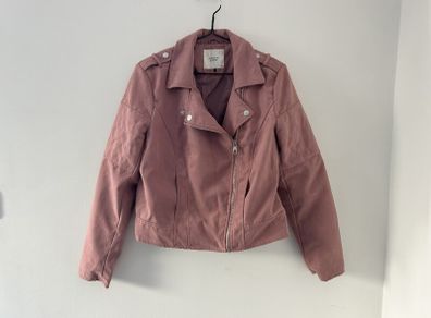 Jacqueline de Yong Pink Ladies Jacket Size 10