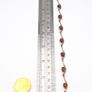 Vintage 925 Sterling Silver & Natural Baltic Amber Minimalist Bracelet Image 9