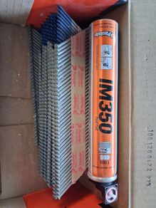 Paslode 75mm Nails and Fuel Cell
