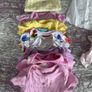 Baby girl 6-9 wardrobe mix of babygrows vests dresses cardigans dresses outfits Image 4