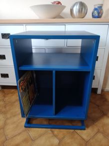 Record Player & Vinyl Storage Unit