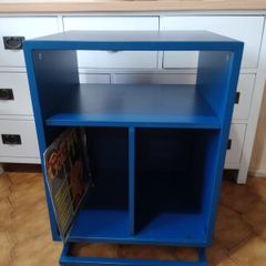 Record Player & Vinyl Storage Unit