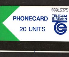 1988 Ireland 20 unit Trial Limerick (Autelca) Call card